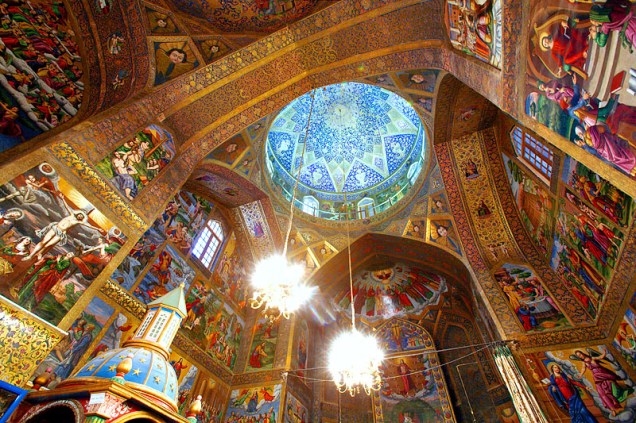 Armenian Orthodox Church ceiling